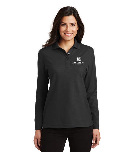 Ladies Long Sleeve Polo